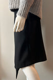 Acne Asymetrical Black Hoist Skirt Size 38/6 - LAB