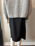 Acne Asymetrical Black Hoist Skirt Size 38/6 - LAB