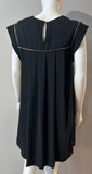 Sabina Musayev Black Dress with Metal Details Size S