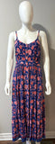 Xirena Blue and red floral dress Size S