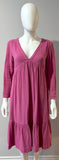 Xirena Magenta Gauzy Dress Size XS