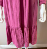 Xirena Magenta Gauzy Dress Size XS