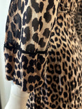 Ganni Leopard Wrap Dress Size 34/2