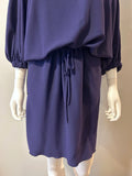 Lanvin Midnight Blue Dress Size 40/8