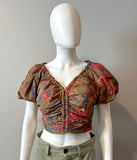 Ulla Johnson Nerida Crop Blouse Size 4