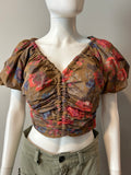 Ulla Johnson Nerida Crop Blouse Size 4