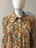 Smythe Floral Blouse Size S