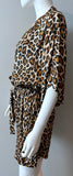 Overlover Animal Print Romper Size M