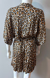 Overlover Animal Print Romper Size M