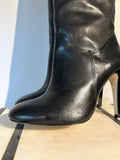 Ava and Aiden Black Stilhetto Boots Size 7.5