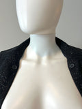 Ann Demeulemeester 2 way Black Blazer Size 34/2