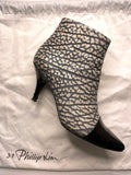 3.1 Phillip Lim Leather Embossed Bootie Size 39