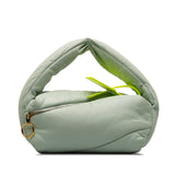 Leather Pump Pouch Green - Lab Luxury Resale