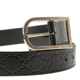 Guccissima Belt Black - Lab Luxury Resale