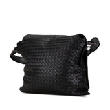 Intrecciato Crossbody Black - Lab Luxury Resale