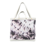 Printed Canvas Satchel White - Lab Luxury Resale