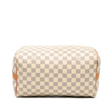 Damier Azur Speedy Bandouliere 30 White - Lab Luxury Resale