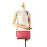 Prada Vitello Daino Crossbody Bag Pink