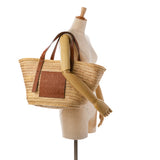 LOEWE Large Raffia Basket Bag