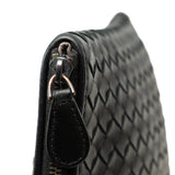 Intrecciato Clutch Black - Lab Luxury Resale