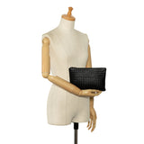 Intrecciato Clutch Black - Lab Luxury Resale