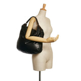 Leather Shoulder Bag Black - Lab Luxury Resale