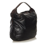 Leather Shoulder Bag Black - Lab Luxury Resale