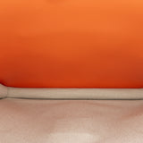 Large Leather Trunk Crossbody Orange - Lab Luxury Resale