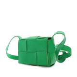 Candy Intrecciato Cassette Crossbody Green - Lab Luxury Resale