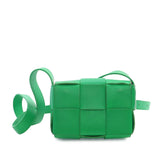 Candy Intrecciato Cassette Crossbody Green - Lab Luxury Resale