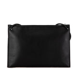 Intrecciato Double Pouch Bag Black - Lab Luxury Resale