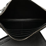 Intrecciato Double Pouch Bag Black - Lab Luxury Resale