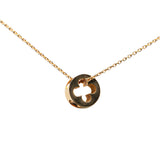 Louis Vuitton 18K Yellow Gold Empreinte Pendant Necklace