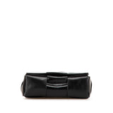 Candy Nappa Intrecciato Cassette Crossbody Black - Lab Luxury Resale