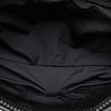 Intrecciato and Nylon Foldable Tote Black - Lab Luxury Resale