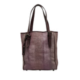 Woven Canvas Tote Purple - Lab Luxury Resale