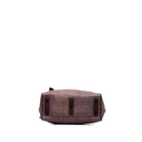 Woven Canvas Tote Purple - Lab Luxury Resale