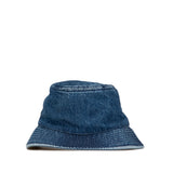 Denim Logo Bucket Hat Blue - Lab Luxury Resale