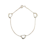 Elsa Peretti Silver Open Heart Bracelet Silver - Lab Luxury Resale