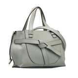 Mini Gate Top Handle Satchel Gray - Lab Luxury Resale