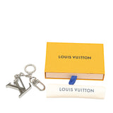 Brass LV Initials Key Holder Silver - Lab Luxury Resale