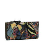 Printed Canvas Wallet Black - Lab Luxury Resale