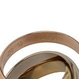 Tricolor Large Model 18K Gold Classic Trinity Ring Gold - Lab Luxury Resale