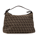 Zucchino Canvas Handbag Brown - Lab Luxury Resale