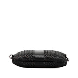 Intrecciato Crossbody Bag Black - Lab Luxury Resale