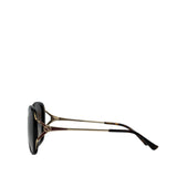 Round Tinted Sunglasses Black - Lab Luxury Resale
