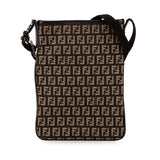 Zucchino Canvas Crossbody Brown - Lab Luxury Resale