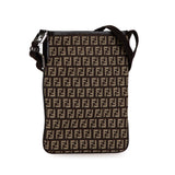 Zucchino Canvas Crossbody Brown - Lab Luxury Resale