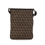 Zucchino Canvas Crossbody Brown - Lab Luxury Resale