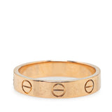 18K Rose Gold Love Ring Gold - Lab Luxury Resale